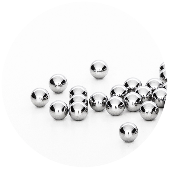 Hardened corrosion-resistant stainless steel balls – high precision