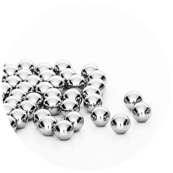 Unhardened corrosion-resistant stainless steel balls – extreme resistance
